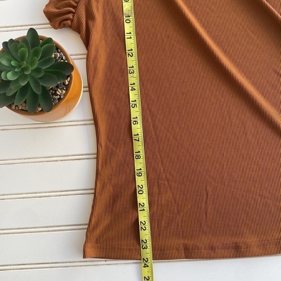 Butterfly sleeve Ribbed knit top Size 1X - Picture 10 of 11